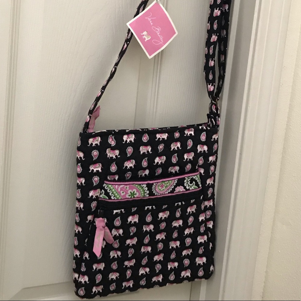 NWT Vera Bradley pink elephant purse